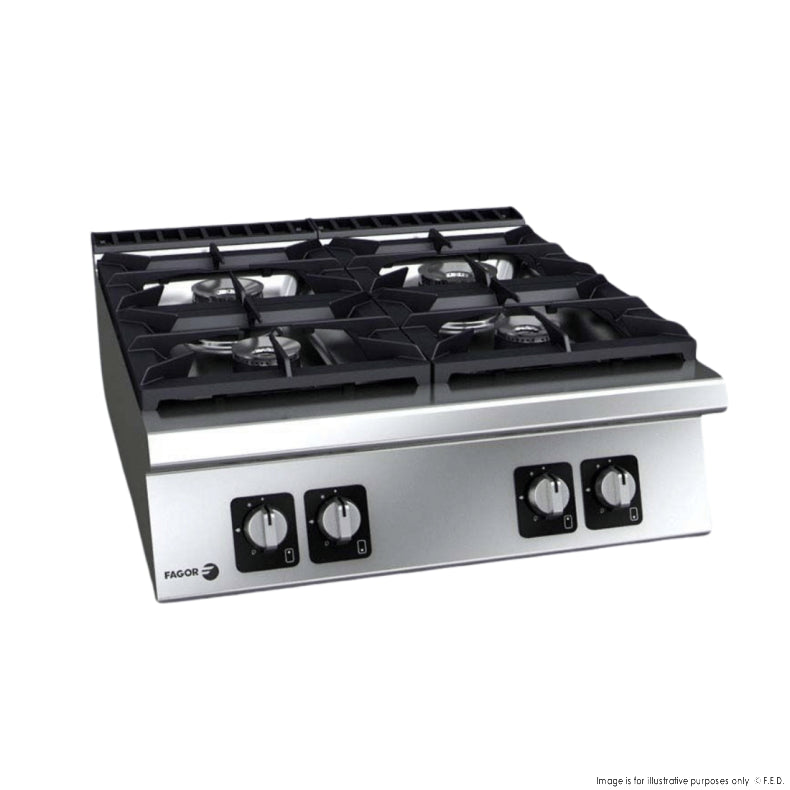 Fagor 900 Series Gas 4 Burner β C-G940H - Cafe Supply