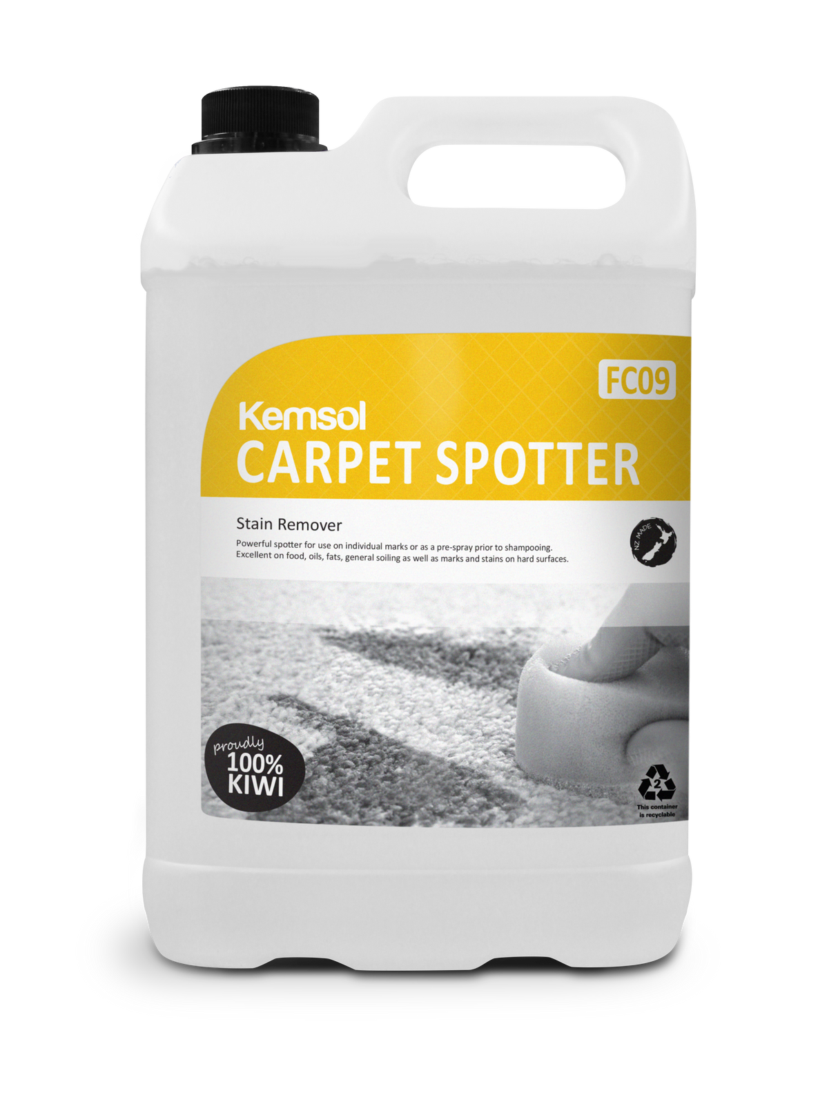 Kemsol Carpet Spotter 5L - Cafe Supply