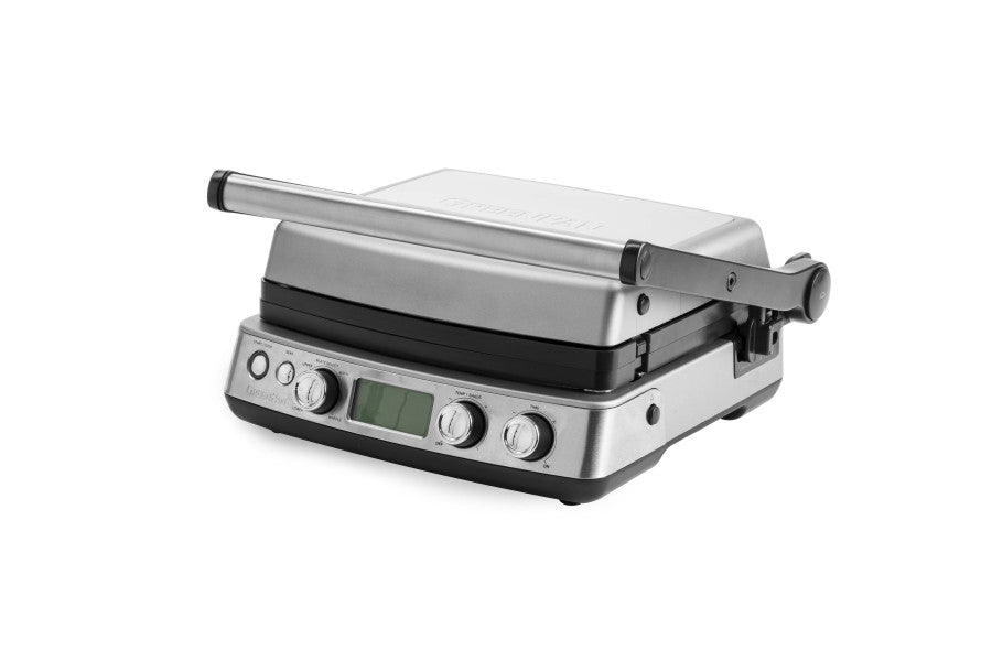 GreenPan Contact Grill- Stainless Steel - Cafe Supply