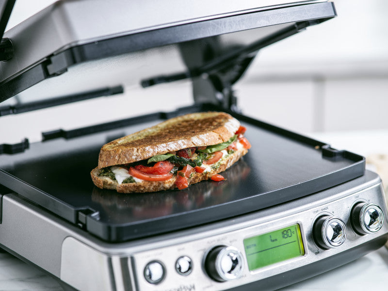 GreenPan Contact Grill- Stainless Steel - Cafe Supply