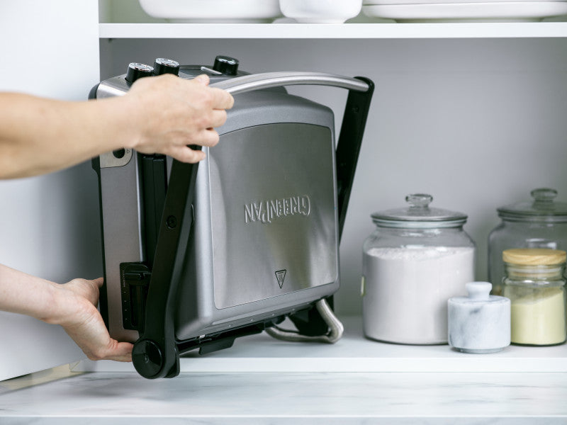 GreenPan Contact Grill- Stainless Steel - Cafe Supply