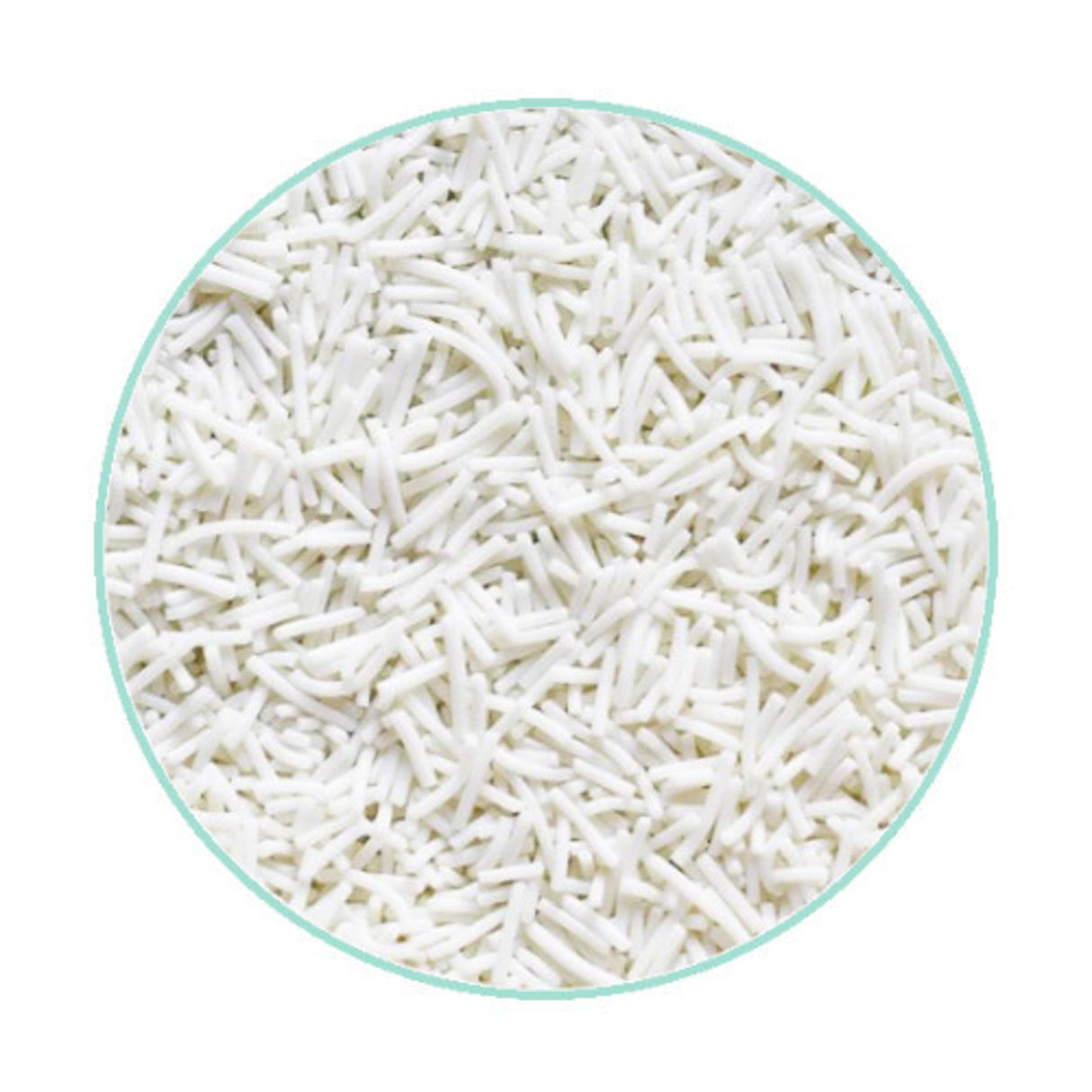 Sprinkles White (1kg bag) - Cafe Supply