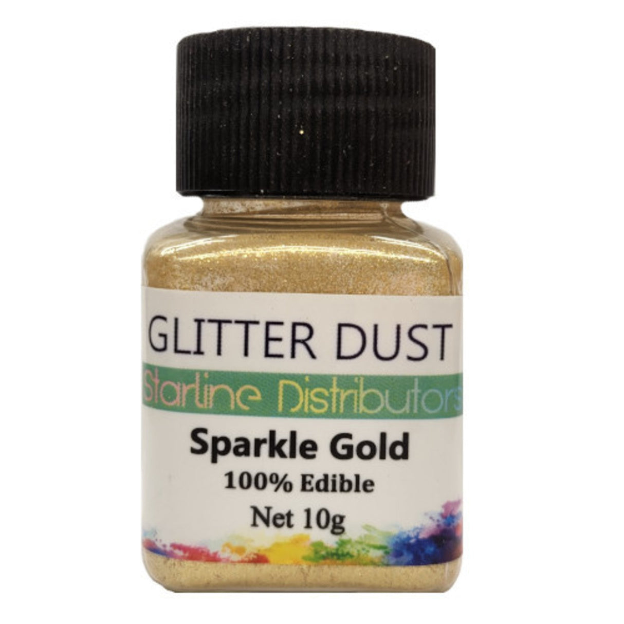 Glitter Dust - Sparkle Gold 10gm (100% Edible) - Cafe Supply