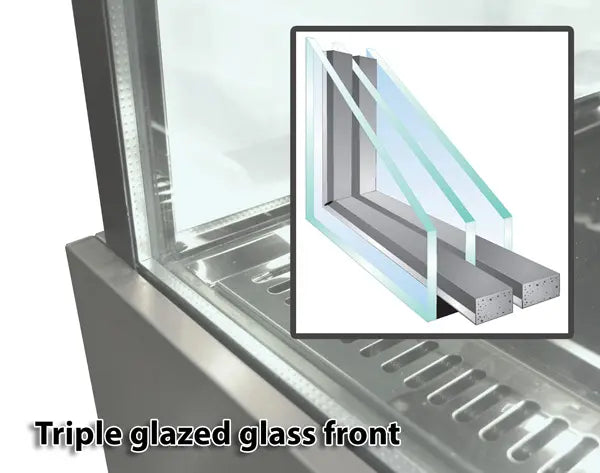 SL880V Bonvue Chilled Food Display - Cafe Supply