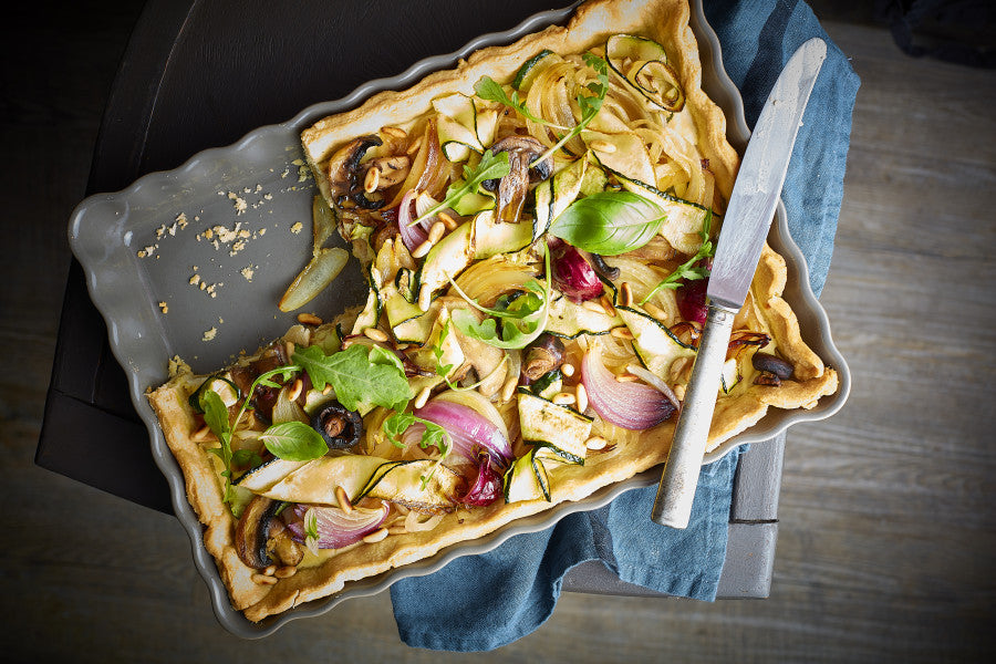 Emile Henry Deep Rectangular Tart Dish - Flour - Cafe Supply