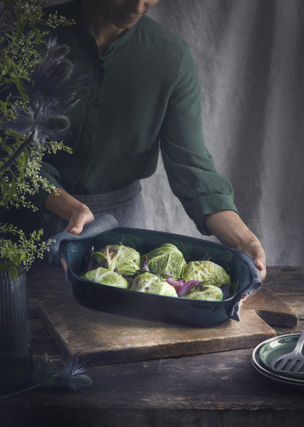 Emile Henry Medium Rectangular Oven Dish - Blue Ocean - Cafe Supply