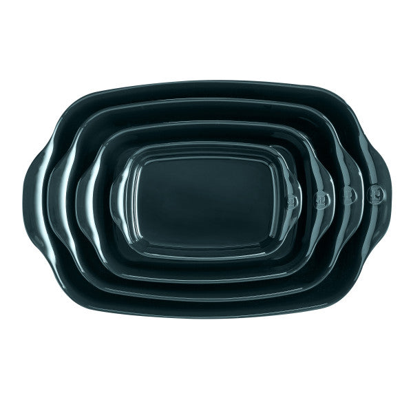 Emile Henry Large Rectangular Oven Dish - Blue Ocean - Cafe Supply