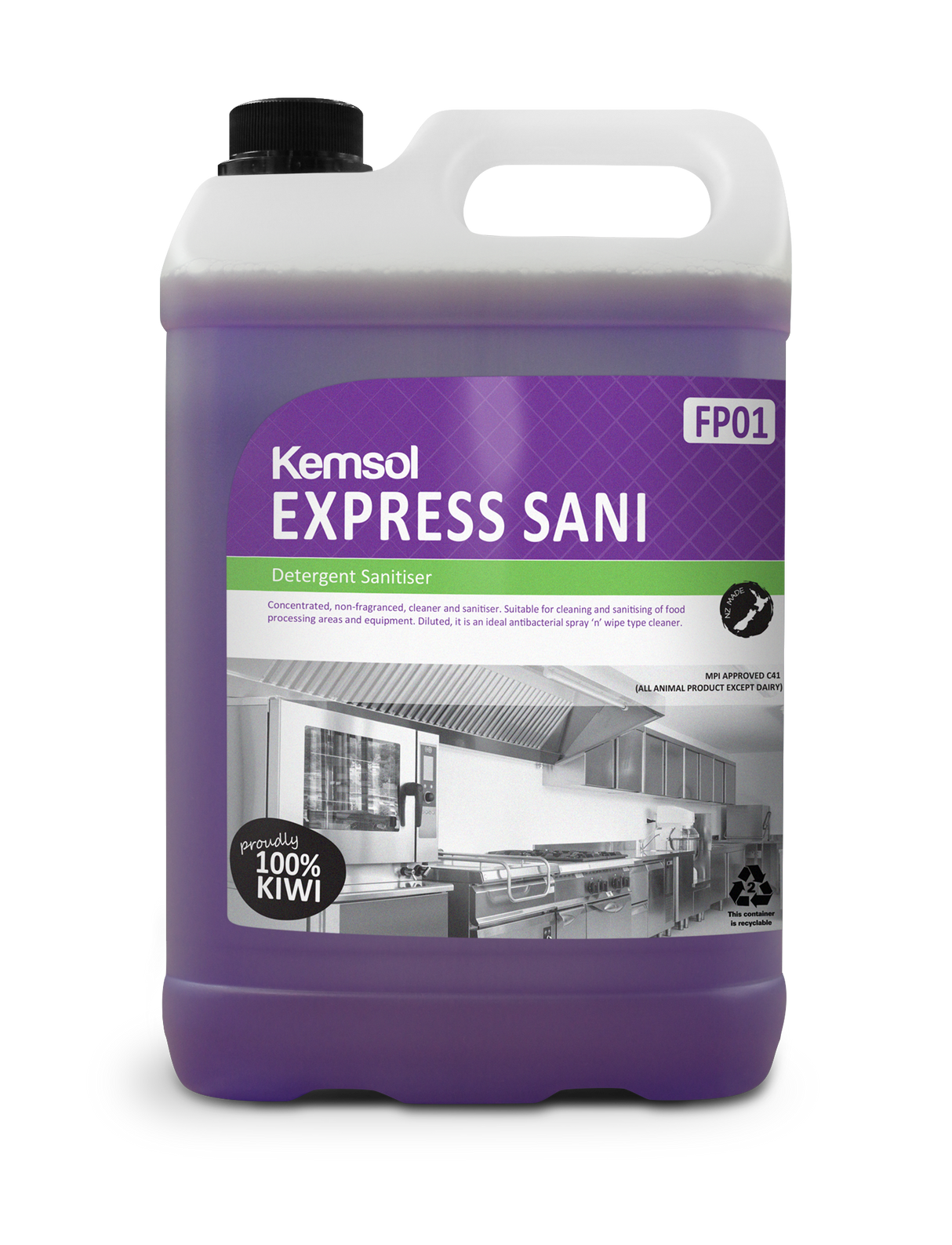 Kemsol Express Sani Detergent 5L - Cafe Supply