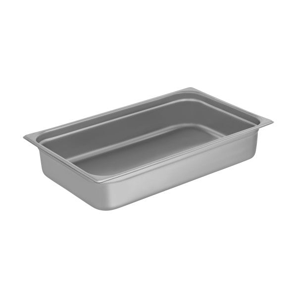 Chef Inox Gastronorm Pan 1/1 Size 530x325x100mm / 13.7LT - Cafe Supply