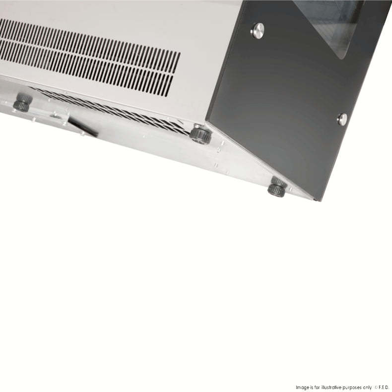 Counter top square 2 Shelves Glass cold food display - GN-1200RT - Cafe Supply