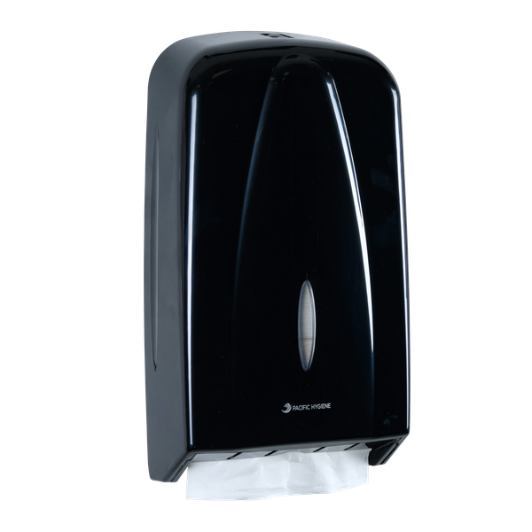 Pacific Hygiene Hand Towel Dispenser Ultra 50 - Black - Cafe Supply