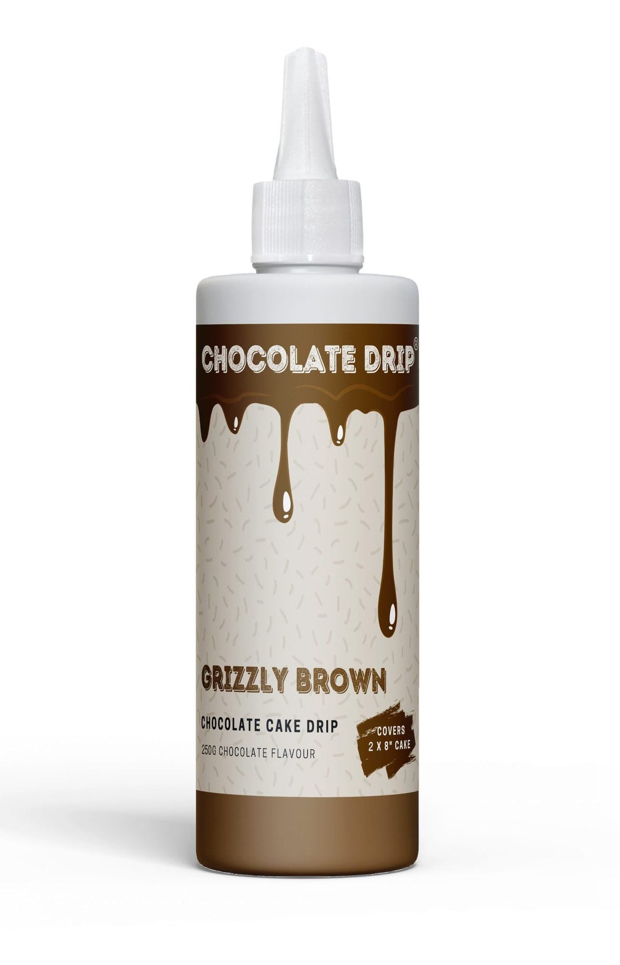 Chocolate Drip Grizzly Brown 250g - Cafe Supply