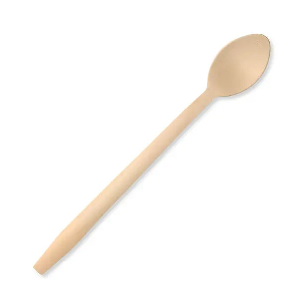 20cm Tall Coated Wood Teaspoon - Cafe Supply