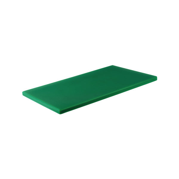 Chef Inox Cutting Board Polyethylene Green Gastronorm 1/1 Size 530x325x20mm - Cafe Supply