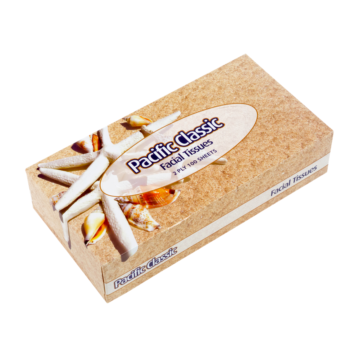 Pacific Classic 2-Ply Facial Tissue - Cafe Supply