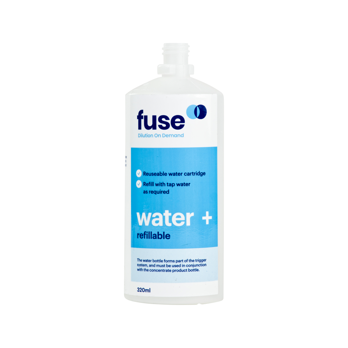 Fuse Dilution Trigger and Water Bottle - Cafe Supply