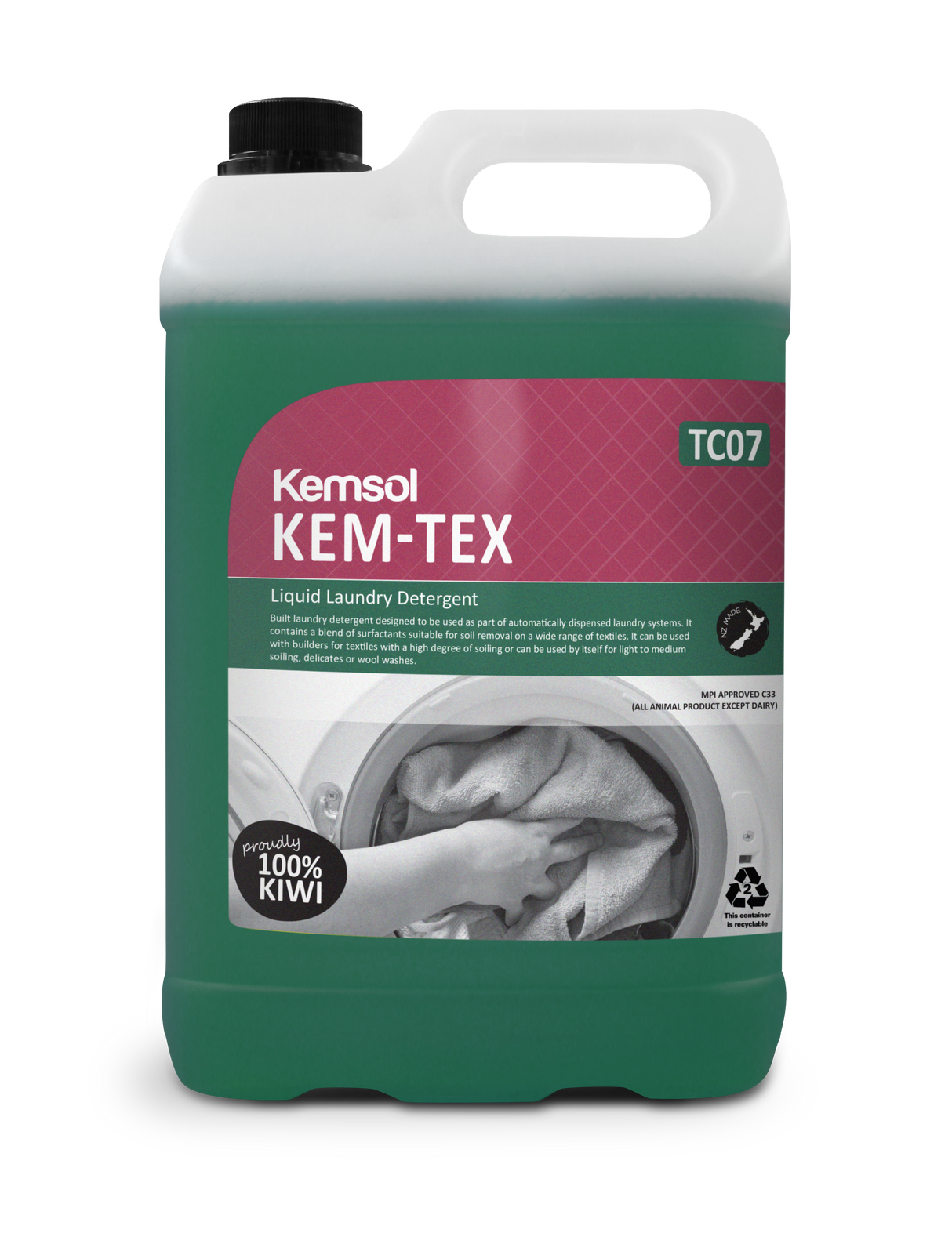 Kemsol Kem-Tex Laundry Detergent - Cafe Supply