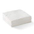 2-Ply 1/4 Fold White Corner Embossed Dinner BioNapkin - Cafe Supply