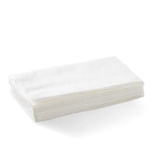 Single Saver 1-Ply White BioDispenser Napkin - Cafe Supply