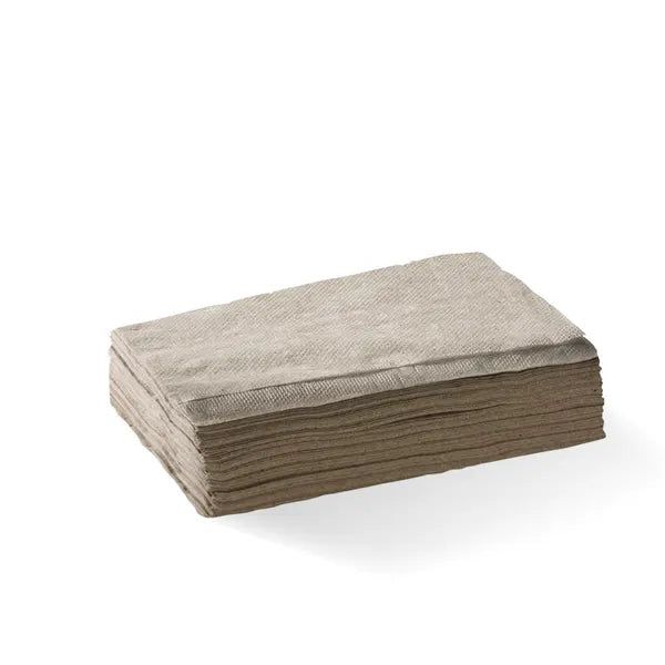 E-Fold Tall 1-Ply Natural Dispenser BioNapkin - Cafe Supply