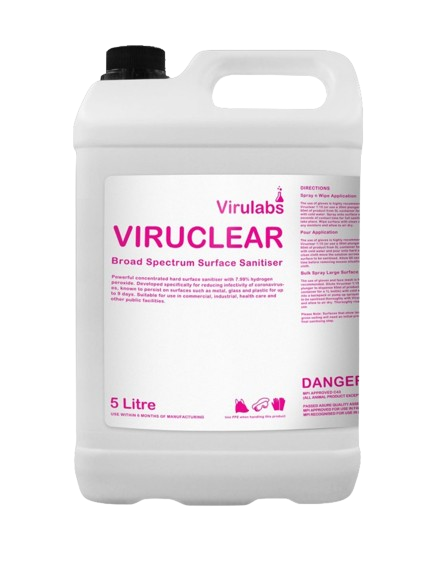 Viruclear - Broad Spectrum Surface Sanitiser 5L - Cafe Supply