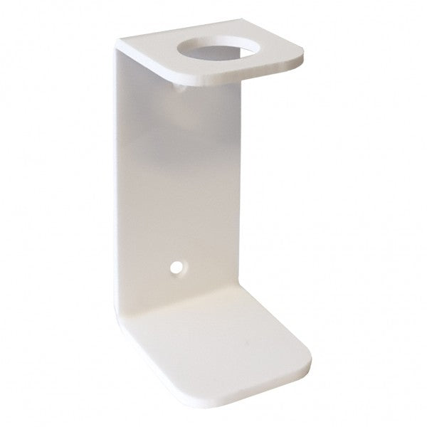 White Acrylic Wall Bracket - Single - Cafe Supply