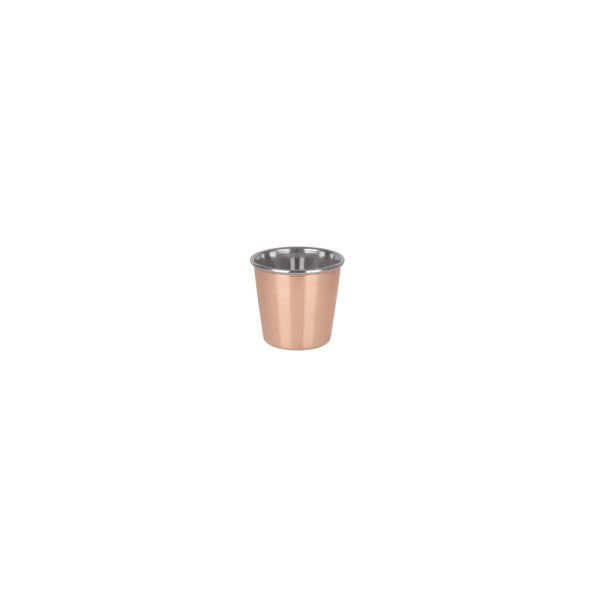 Chef Inox Mini Copper Pot Stainless Steel 65mm - Cafe Supply