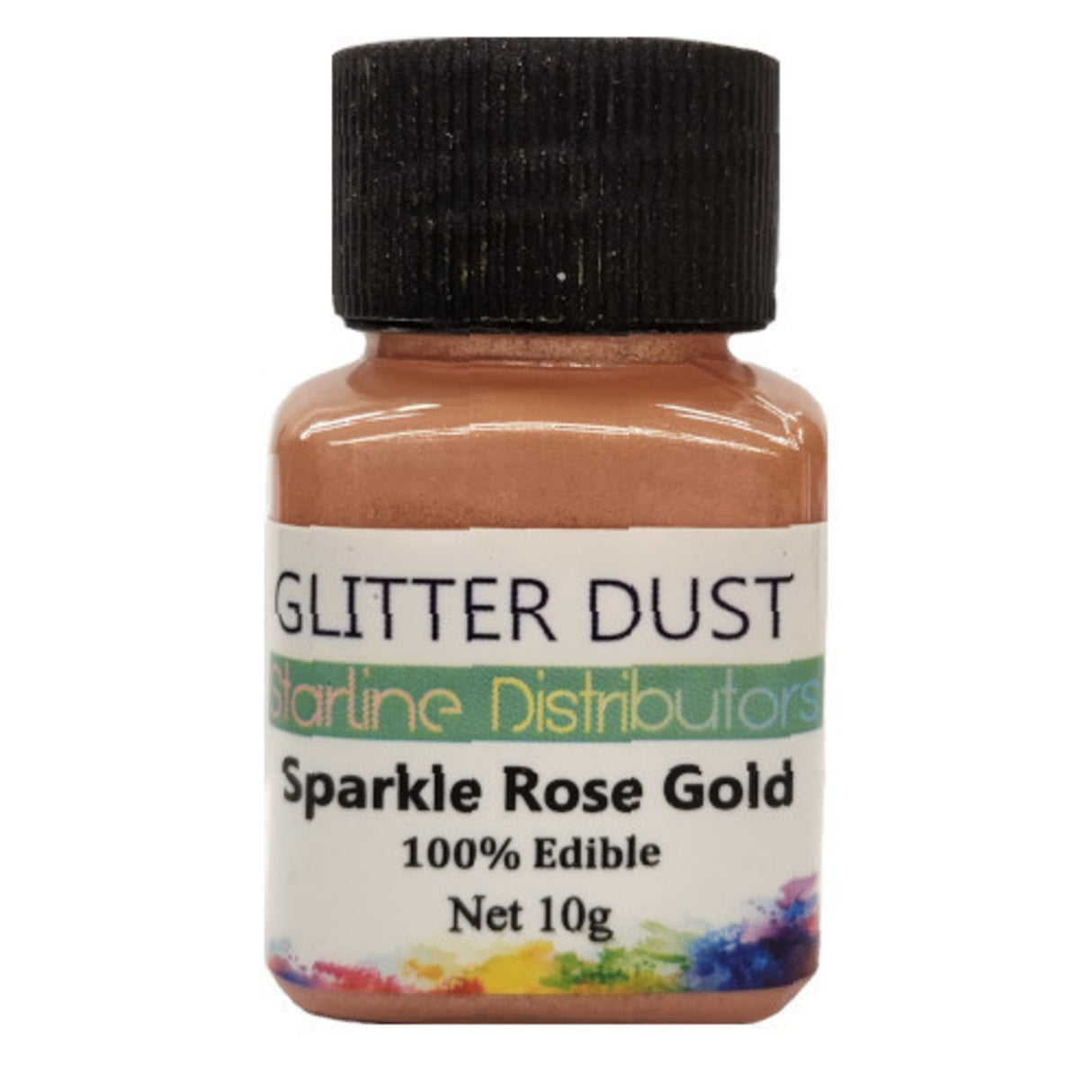 Glitter Dust - Sparkle Rose Gold 10gm (100% Edible) - Cafe Supply
