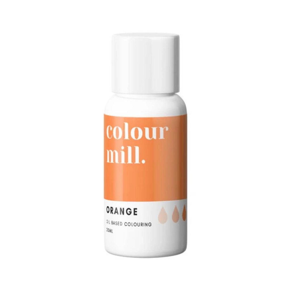 Colour Mill- Oil Based Colouring Orange (20ml) - Cafe Supply