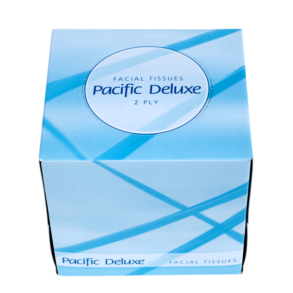 Pacific Deluxe Facial Tissue 2-ply 90 Sheets - Cafe Supply