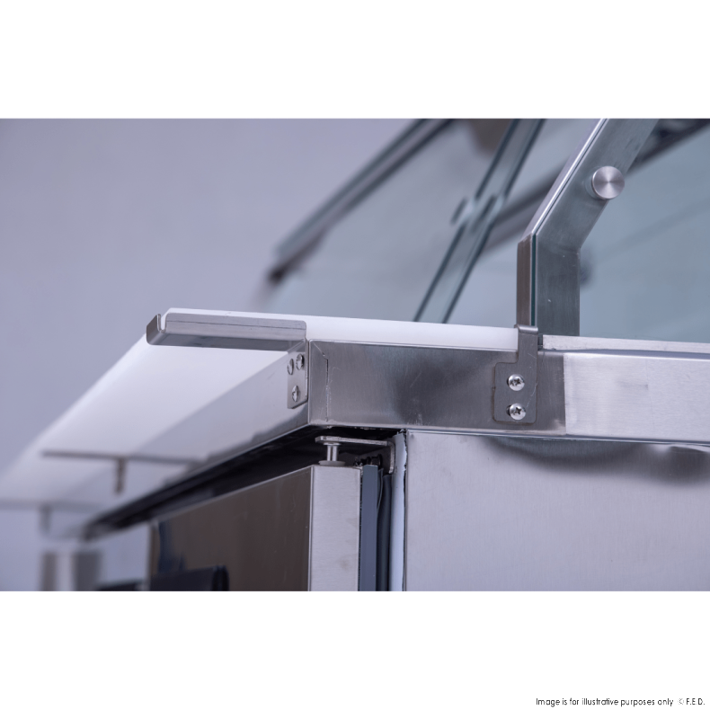 Thermaster Cold Salad & Noodle Bar 5×1/1 GN Pans – PG180FA-XG - Cafe Supply