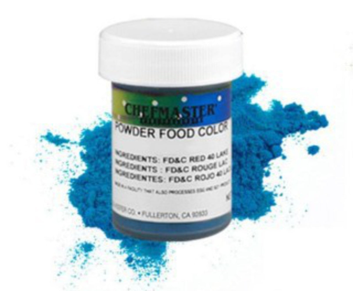 Chefmaster Powder Colour Blue 3g - Cafe Supply