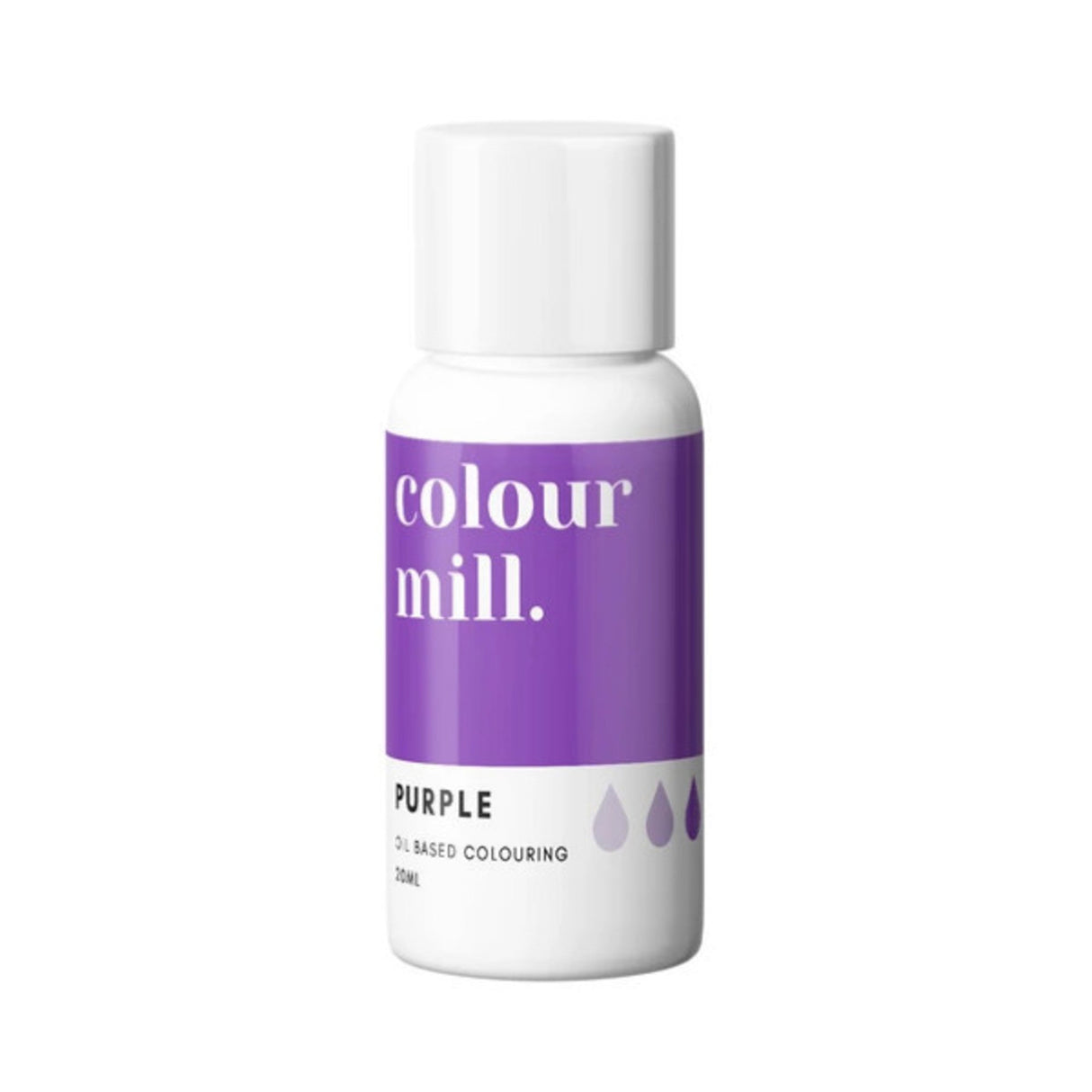Colour Mill- Oil Based Colouring Purple (20ml) - Cafe Supply