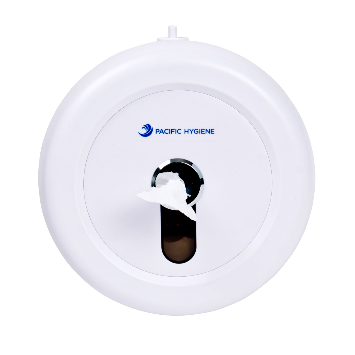 Centre Pull Toilet Roll Dispenser Single - White - Cafe Supply