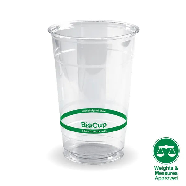 600ml Clear BioCup - Cafe Supply
