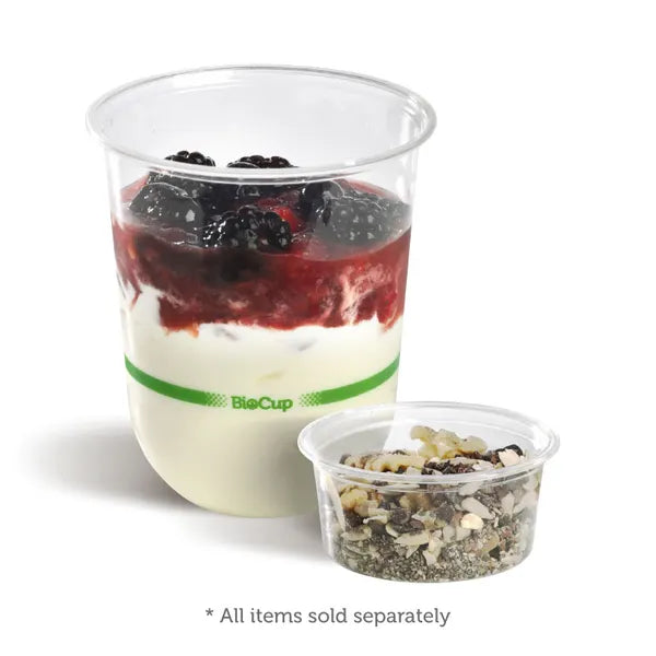 90ml Clear Sauce BioCup - Cafe Supply