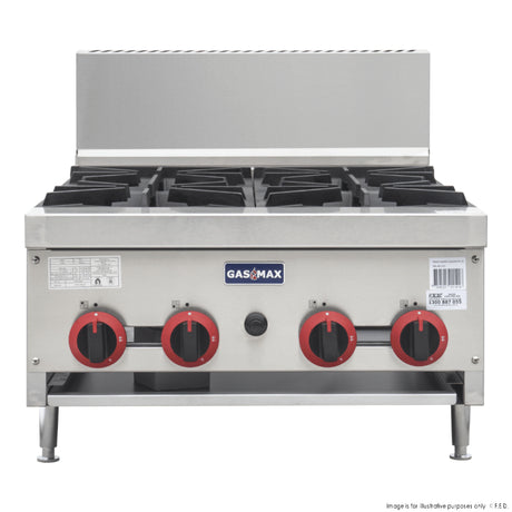 Gas Cook top 4 burner - RB-4E - Cafe Supply
