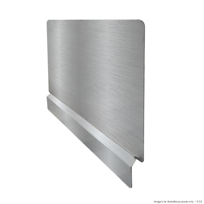 Deep Fryer Side Splash Guard – USG-1 – 520 x 465mm - Cafe Supply