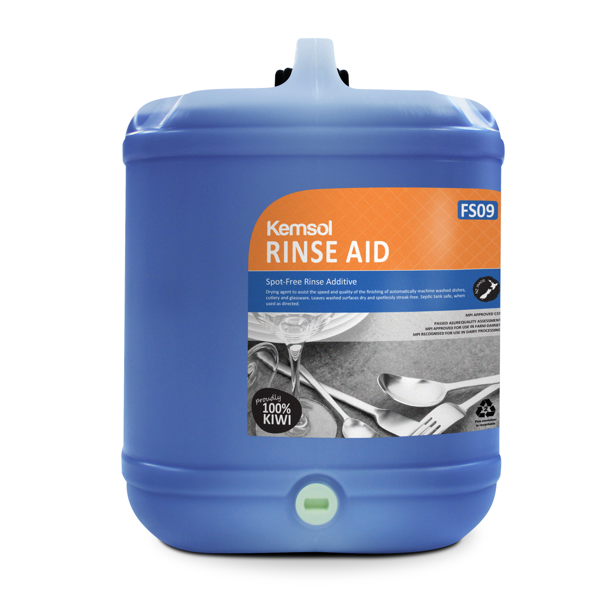 Kemsol Rinse Aid - Cafe Supply