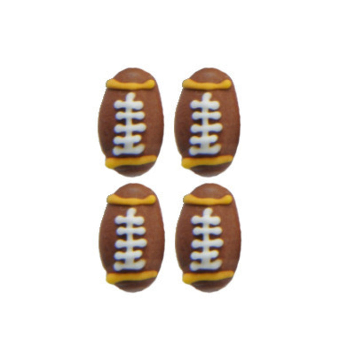 Icing Rugby Balls 17mm pkt 12 - Cafe Supply