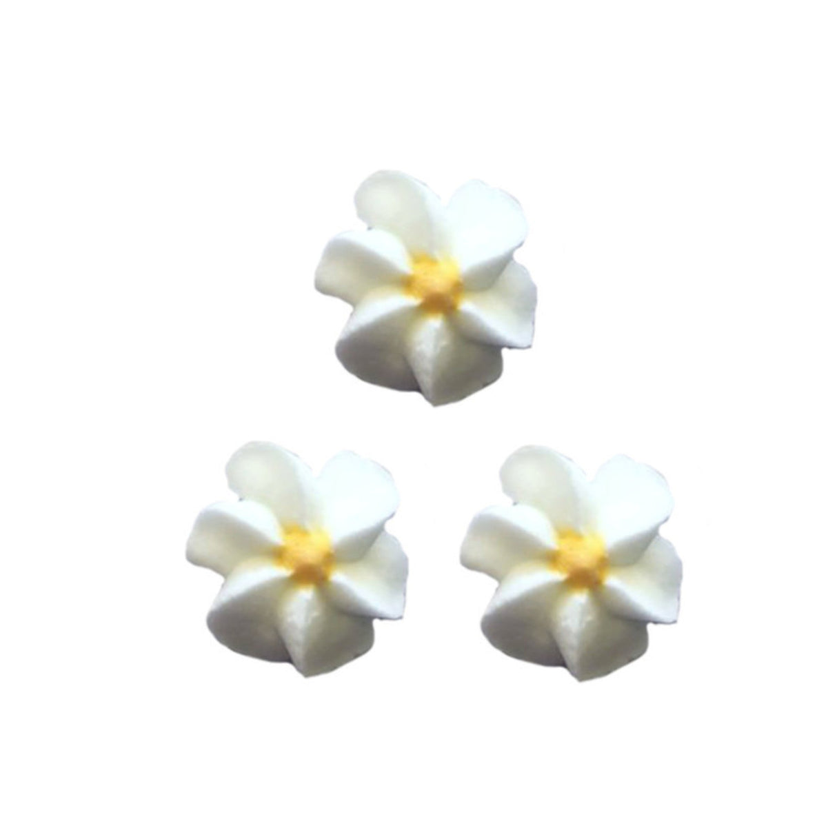 Icing White Drop Flowers 18mm (Packet of 50) - Cafe Supply