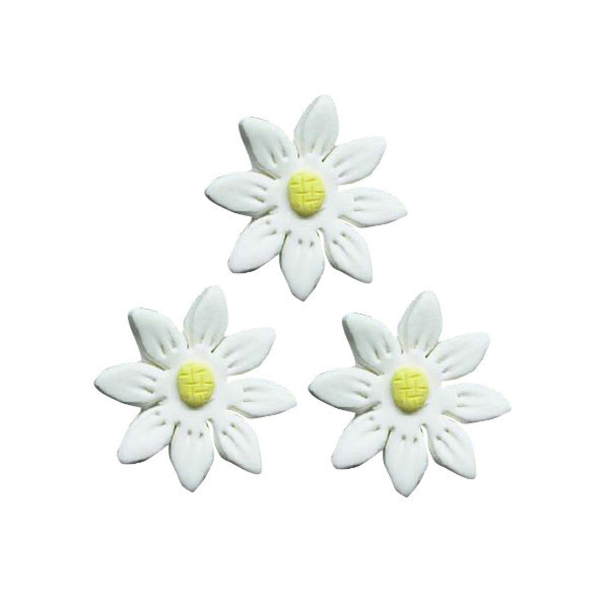 Icing White Daisy, 35mm. Box of 120 - Cafe Supply