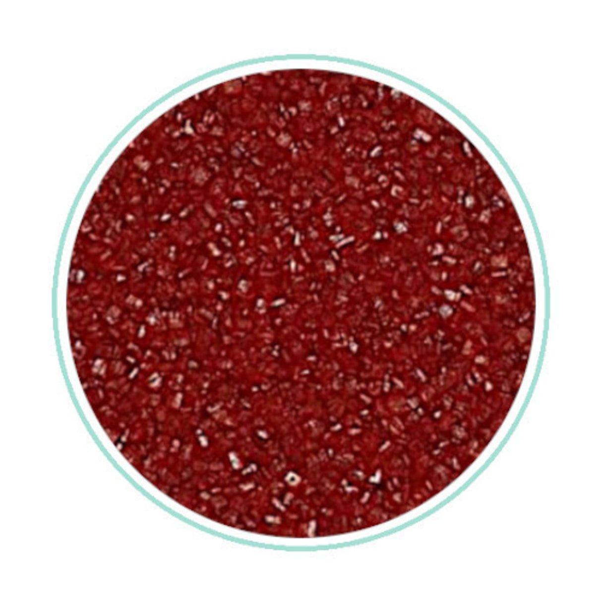 Sanding Sugar Red Sparkle (1kg bag) - Cafe Supply