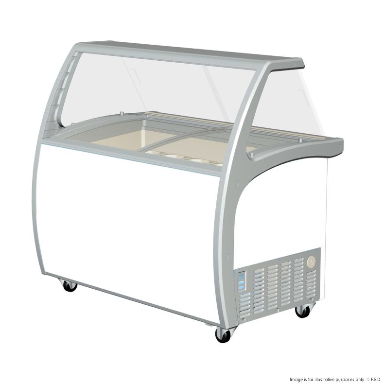 Thermaster 415L Gelato Display SD-415P - Cafe Supply