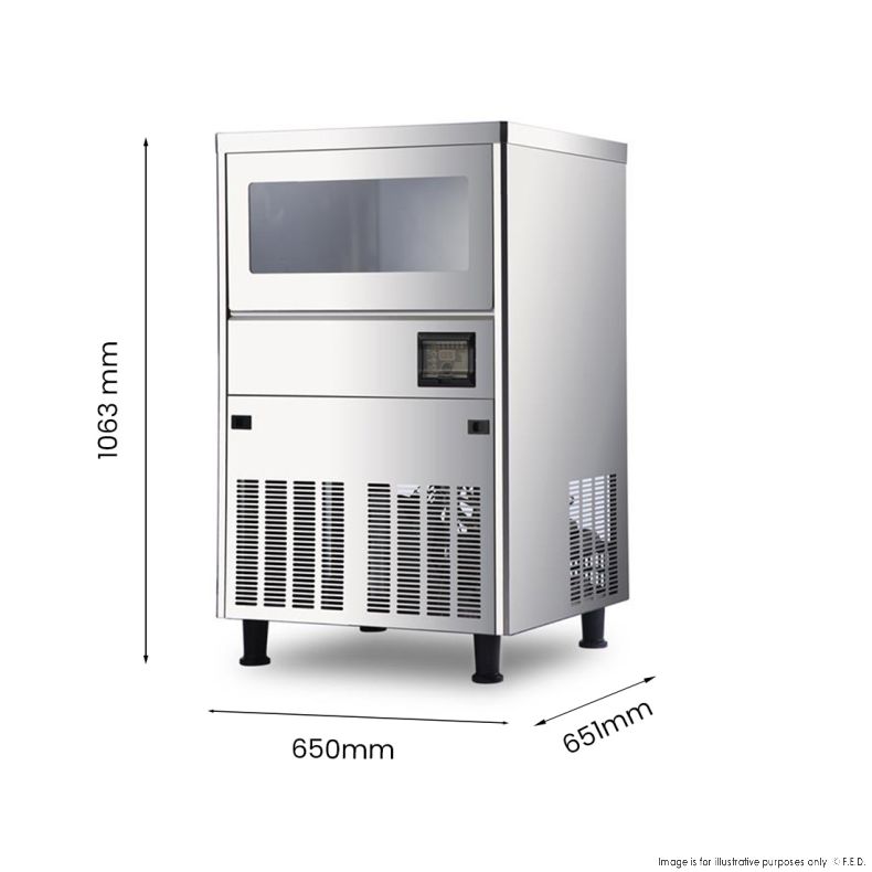 Commercial Grade Ice Maker – SN-80C - Cafe Supply
