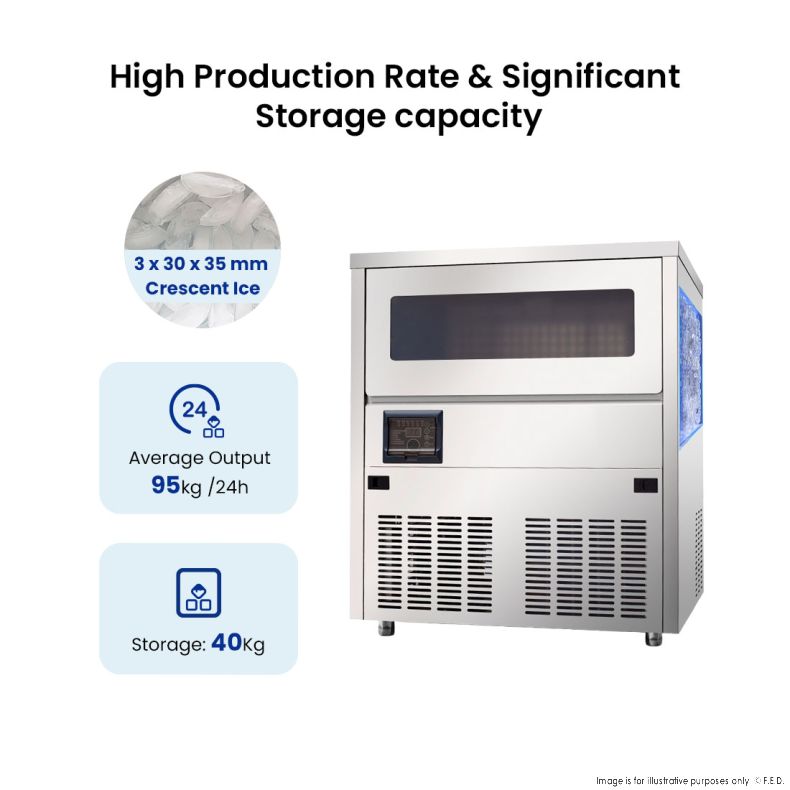 Commercial Grade Ice Maker – SN-80C - Cafe Supply
