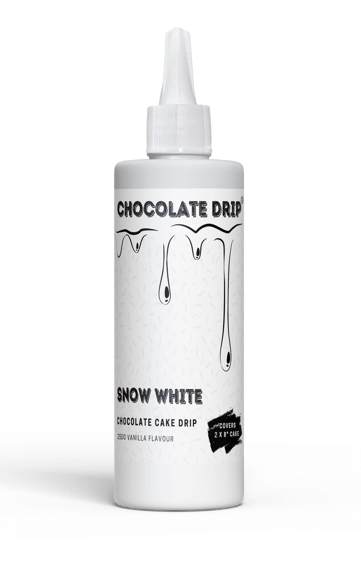 Chocolate Drip Snow White 250g - Cafe Supply