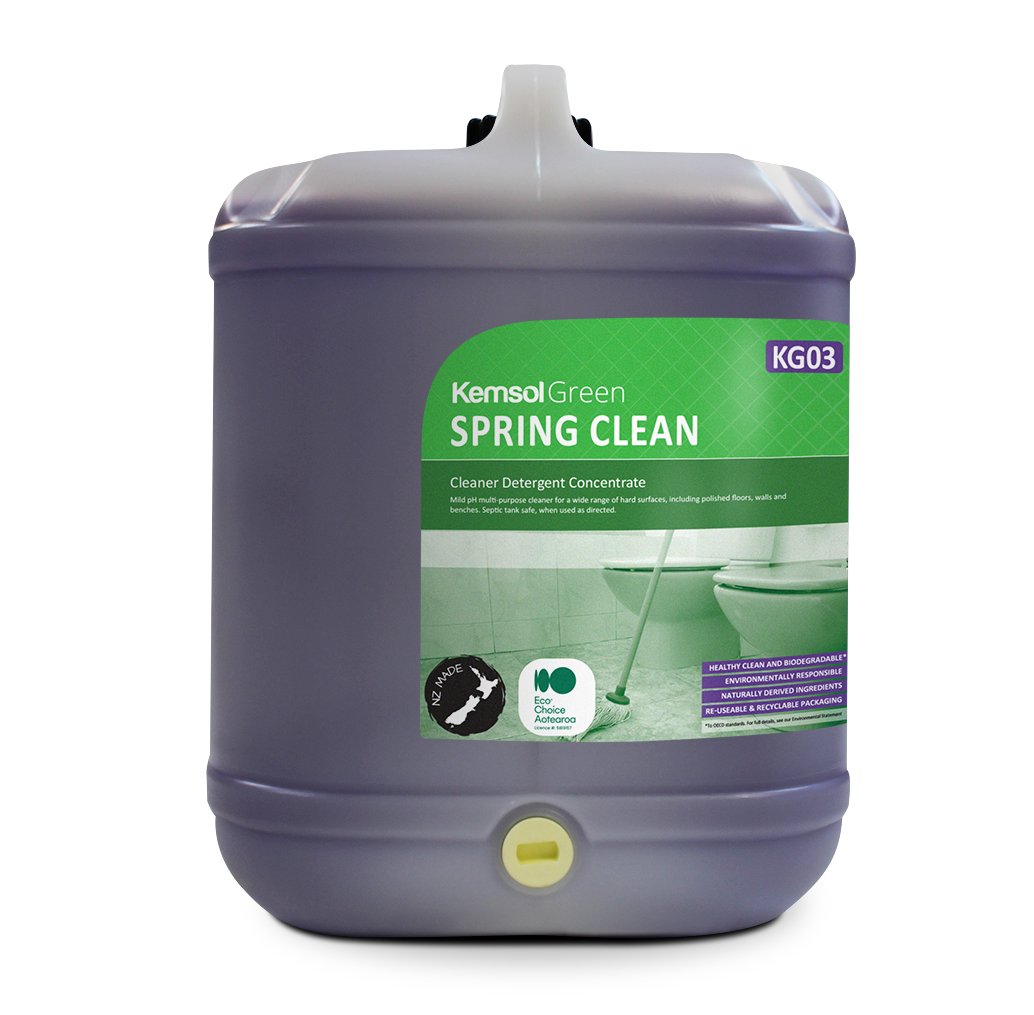 Kemsol Green Spring Clean Spray/Wipe - Cafe Supply
