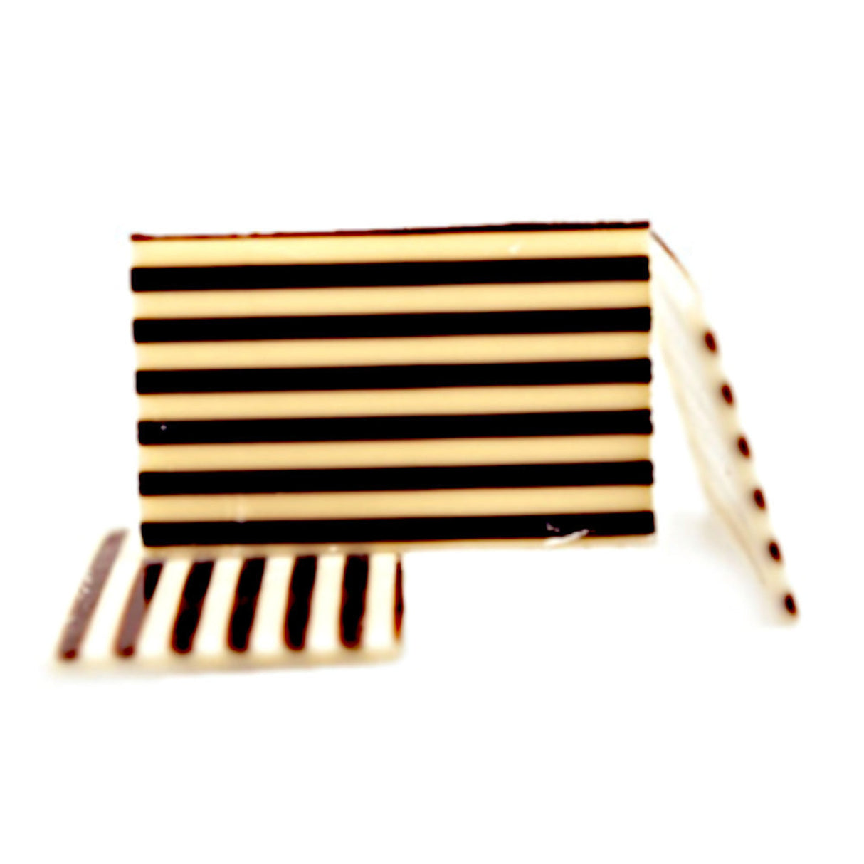 Choco Deco -Linea Dark/White Pollino 40x35mm (350) - 23 DATED STOCK - Cafe Supply