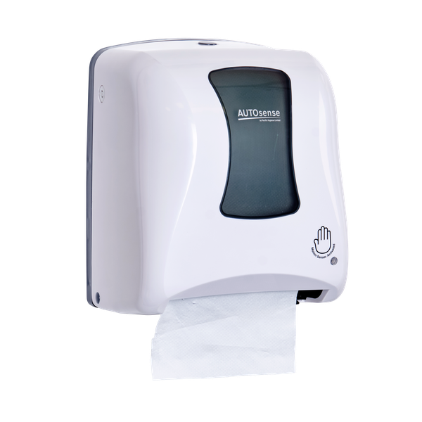 Pacific Hygiene AutoSense Hand Towel Dispenser - White - Cafe Supply